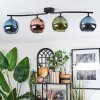 Koyoto Plafoniera, Lampada a sfera Blu, Verde, Ramato, 4-Luci
