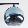 Koyoto Plafoniera, Lampada a sfera Blu, Verde, Ramato, 4-Luci