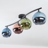 Koyoto Plafoniera, Lampada a sfera Blu, Verde, Ramato, 4-Luci