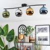 Koyoto Plafoniera, Lampada a sfera Blu, Verde, Chiaro, Ramato, 4-Luci