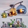 Koyoto Plafoniera, Lampada a sfera Blu, Verde, Chiaro, Ramato, 4-Luci