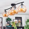 Koyoto Plafoniera, Lampada a sfera Ambrato, 4-Luci