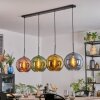 Koyoto Lampadario a sospensione, Lampada a sfera, Lampada a sospensione Blu, Oro, Verde, Ramato, 4-Luci