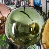 Koyoto Lampadario a sospensione, Lampada a sfera, Lampada a sospensione Blu, Oro, Verde, Ramato, 4-Luci