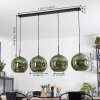 Koyoto Lampadario a sospensione, Lampada a sfera, Lampada a sospensione Verde, 4-Luci