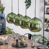Koyoto Lampadario a sospensione, Lampada a sfera, Lampada a sospensione Verde, 4-Luci