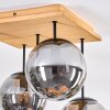 Jomin Plafoniera, Lampada a sfera Écru, Nero, 5-Luci