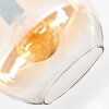 Koyoto Plafoniera, Lampada a sfera Ambrato, Chiaro, 1-Luce