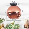 Koyoto Plafoniera, Lampada a sfera Ramato, 1-Luce