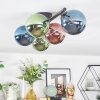 Chehalis Plafoniera, Lampada a sfera Blu, Verde, Ramato, 5-Luci