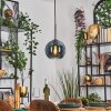 Koyoto Lampadario a sospensione, Lampada a sfera, Lampada a sospensione Blu, 1-Luce
