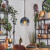 Koyoto Lampadario a sospensione, Lampada a sfera, Lampada a sospensione Blu, Chiaro, 1-Luce