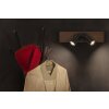 Illuminazione Osram Spot Plafoniera, Faretto da soffitto LED Aspetto del legno, Nero, 2-Luci
