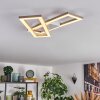 Marluk Plafoniera LED Sabbia, Bianco, 1-Luce