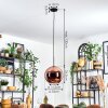 Koyoto Lampadario a sospensione, Lampada a sfera, Lampada a sospensione Ramato, 1-Luce