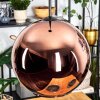 Koyoto Lampadario a sospensione, Lampada a sfera, Lampada a sospensione Ramato, 1-Luce