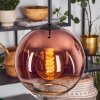 Koyoto Lampadario a sospensione, Lampada a sfera, Lampada a sospensione Chiaro, Ramato, 1-Luce