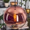 Koyoto Lampadario a sospensione, Lampada a sfera, Lampada a sospensione Chiaro, Ramato, 1-Luce