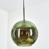 Koyoto Lampadario a sospensione, Lampada a sfera, Lampada a sospensione Verde, 1-Luce