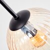 Koyoto Plafoniera, Lampada a sfera 77.5 cm Ambrato, Chiaro, Grigio fumo, 6-Luci