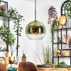 Koyoto Lampadario a sospensione, Lampada a sfera, Lampada a sospensione 30 cm Verde, Chiaro, 1-Luce