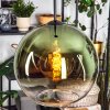 Koyoto Lampadario a sospensione, Lampada a sfera, Lampada a sospensione 30 cm Verde, Chiaro, 1-Luce