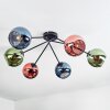 Koyoto Plafoniera, Lampada a sfera 77.5 cm Blu, Verde, Ramato, 6-Luci