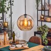 Koyoto Lampadario a sospensione, Lampada a sfera, Lampada a sospensione Ambrato, 1-Luce