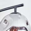 Ripoll Plafoniera, Lampada a sfera Grigio fumo, 4-Luci