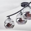 Ripoll Plafoniera, Lampada a sfera Grigio fumo, 4-Luci