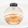 Koyoto Plafoniera, Lampada a sfera 12 cm Ambrato, 1-Luce