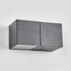 Fanor Lampada da parete per esterno, Lampade Up & Down, Applique LED Antracite, 1-Luce
