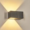 Fanor Lampada da parete per esterno, Lampade Up & Down, Applique LED Antracite, 1-Luce