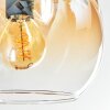 Koyoto Plafoniera, Lampada a sfera Ambrato, Chiaro, 4-Luci