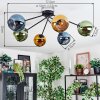 Koyoto Plafoniera, Lampada a sfera 77.5 cm Blu, Oro, Verde, 6-Luci