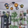Koyoto Plafoniera, Lampada a sfera 77.5 cm Blu, Oro, Verde, 6-Luci