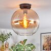 Koyoto Plafoniera, Lampada a sfera 30 cm Ambrato, Chiaro, 1-Luce