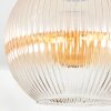 Koyoto Plafoniera, Lampada a sfera 30 cm Ambrato, Chiaro, 1-Luce