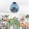 Ripoll Plafoniera, Lampada a sfera Blu, 1-Luce