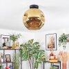 Ripoll Plafoniera, Lampada a sfera Oro, 1-Luce