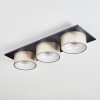 Falor Plafoniera LED Nero, 1-Luce