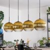 Koyoto Lampadario a sospensione, Lampada a sfera, Lampada a sospensione Oro, Chiaro, 4-Luci