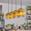 Koyoto Lampadario a sospensione, Lampada a sfera, Lampada a sospensione Oro, Chiaro, 4-Luci