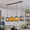 Koyoto Lampadario a sospensione, Lampada a sfera, Lampada a sospensione Blu, Oro, Verde, 4-Luci