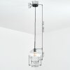 Koyoto Lampadario a sospensione, Lampada a sfera, Lampada a sospensione 25 cm Chiaro, 1-Luce