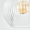 Koyoto Lampadario a sospensione, Lampada a sfera, Lampada a sospensione 25 cm Chiaro, 1-Luce