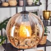Koyoto Lampadario a sospensione, Lampada a sfera, Lampada a sospensione Ambrato, 1-Luce