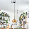 Koyoto Lampadario a sospensione, Lampada a sfera, Lampada a sospensione Ambrato, 1-Luce