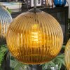 Koyoto Lampadario a sospensione, Lampada a sfera, Lampada a sospensione Blu, Oro, Verde, 4-Luci