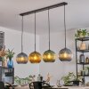 Koyoto Lampadario a sospensione, Lampada a sfera, Lampada a sospensione Blu, Oro, Verde, 4-Luci